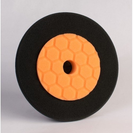 Rbl Products 6" ORANGE & BLACK BUFFING PAD RB5-6OB